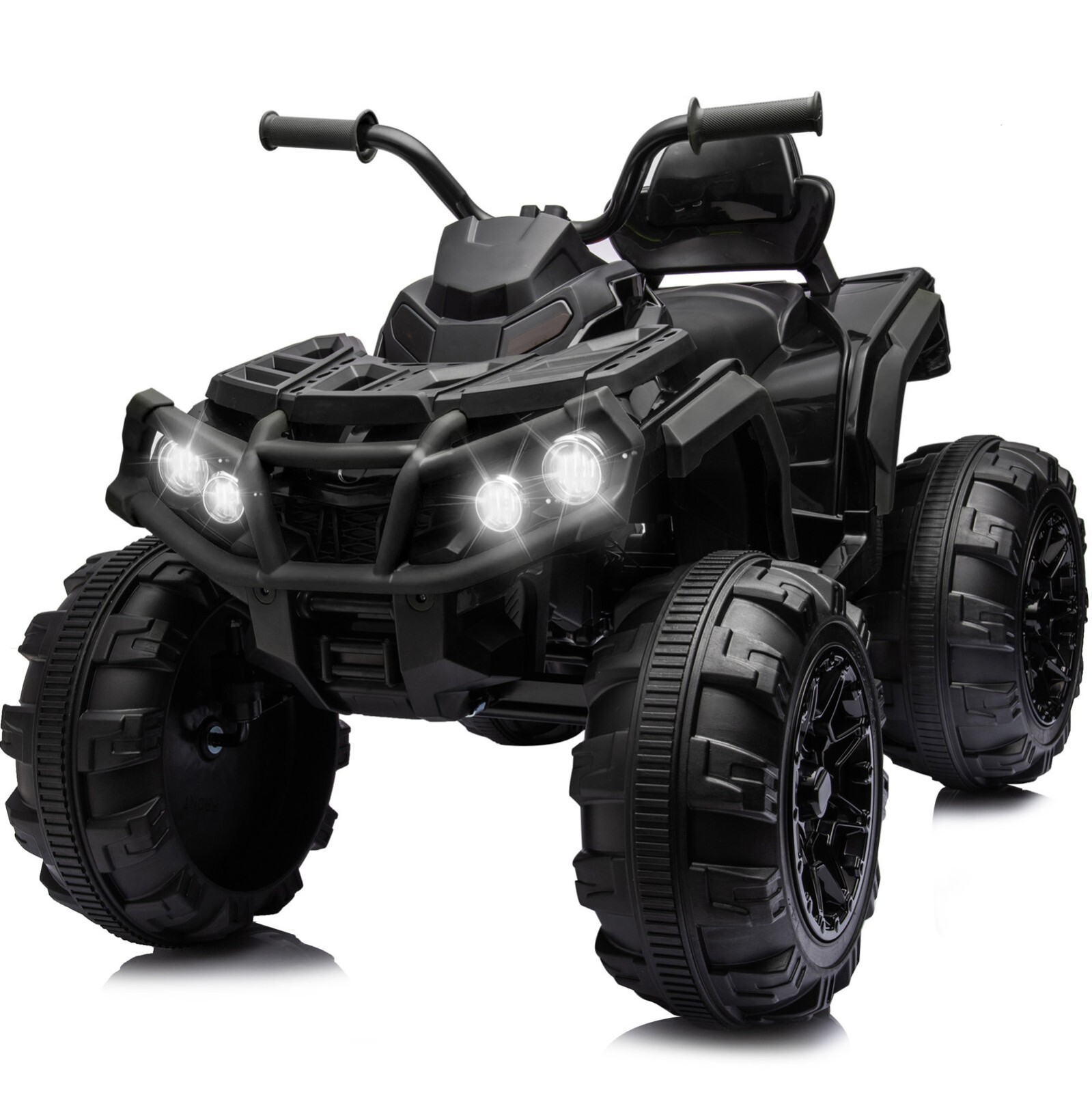 24V Kids ATV 4-Wheeler Quad Car Off-road Ride on Toy 6 mph Max-speed w/ LED MP3
