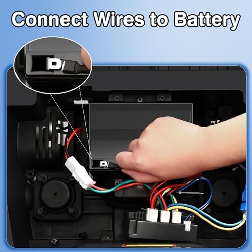 24V 7AH Battery for 24 Volt Ride on Cars Toys, 24V 7Ah Rechargeable 7 Amps