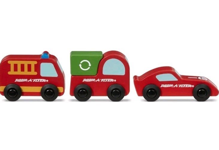 Amazon Delivery Van Ride on Toy for Kids, Blue Toddler Ride on Toy for Ages 2+