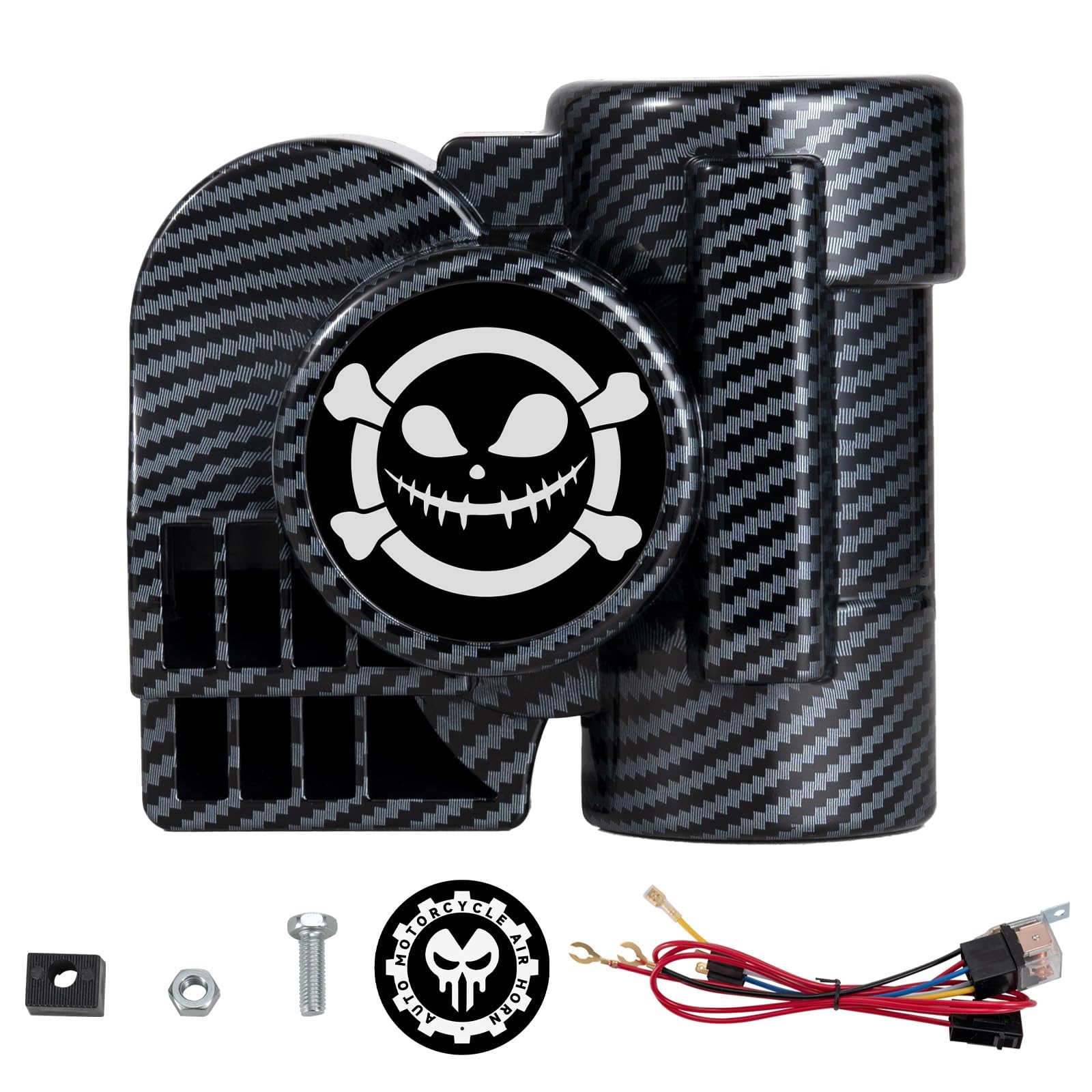 Air Horns – 150DB Super Loud horn kit for Car, Motorcycle, Truck, Boat, & Pic…