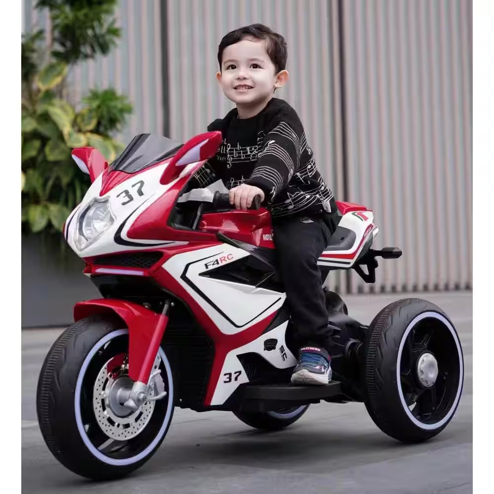 Plastic Red 6-Volt Kids Electric Motorcycle/Kids Toys Motorcycle/Kids Electric C