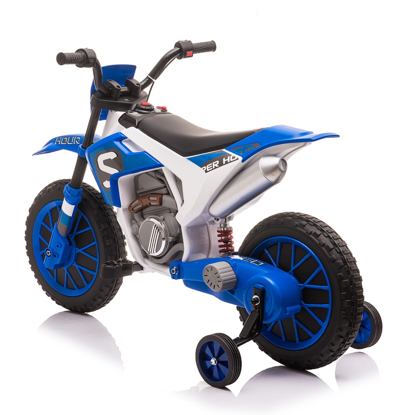 TOBBI 12V Kids Motorcycle Dirt Bike Electric Motorcycles Ride on Toys Motorbike