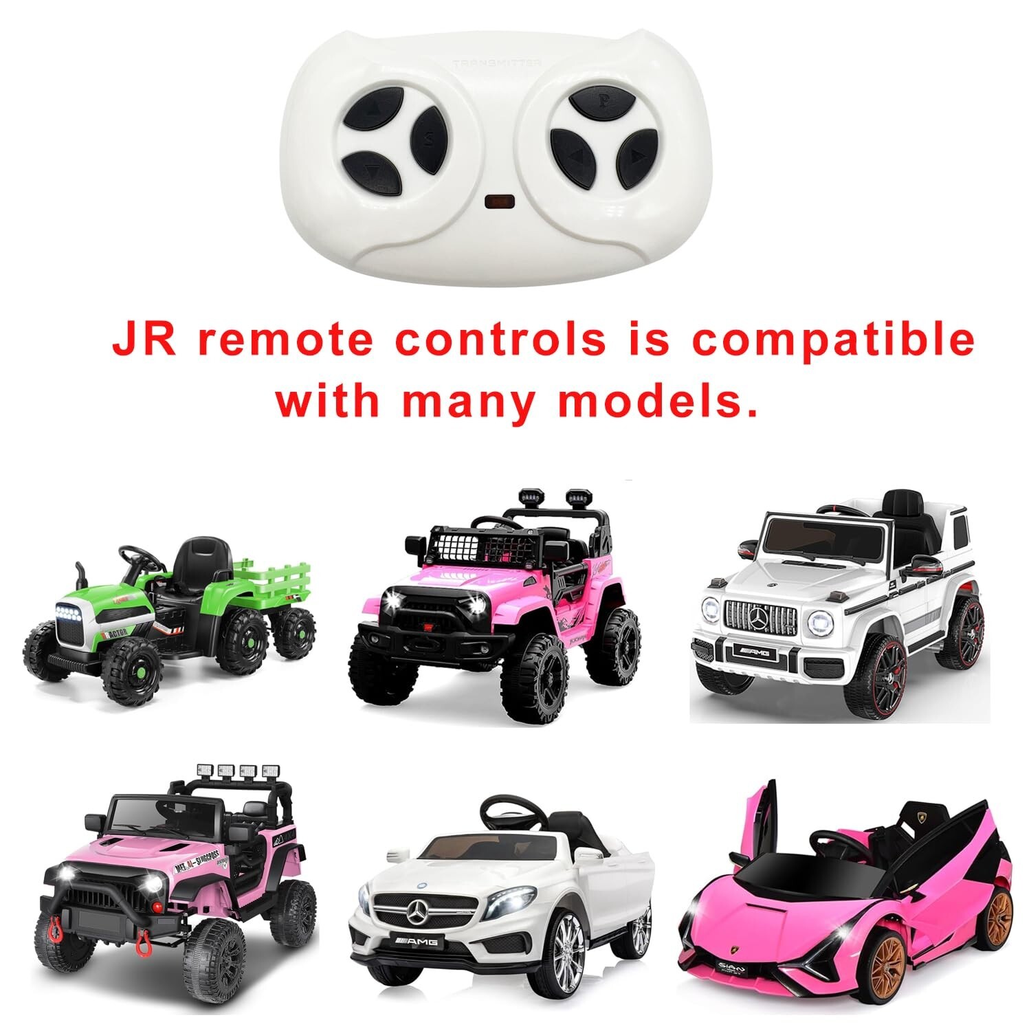 FLHFULIHUA 2.4G Bluetooth Remote Control Remote for Ride On Car Controller Tr…
