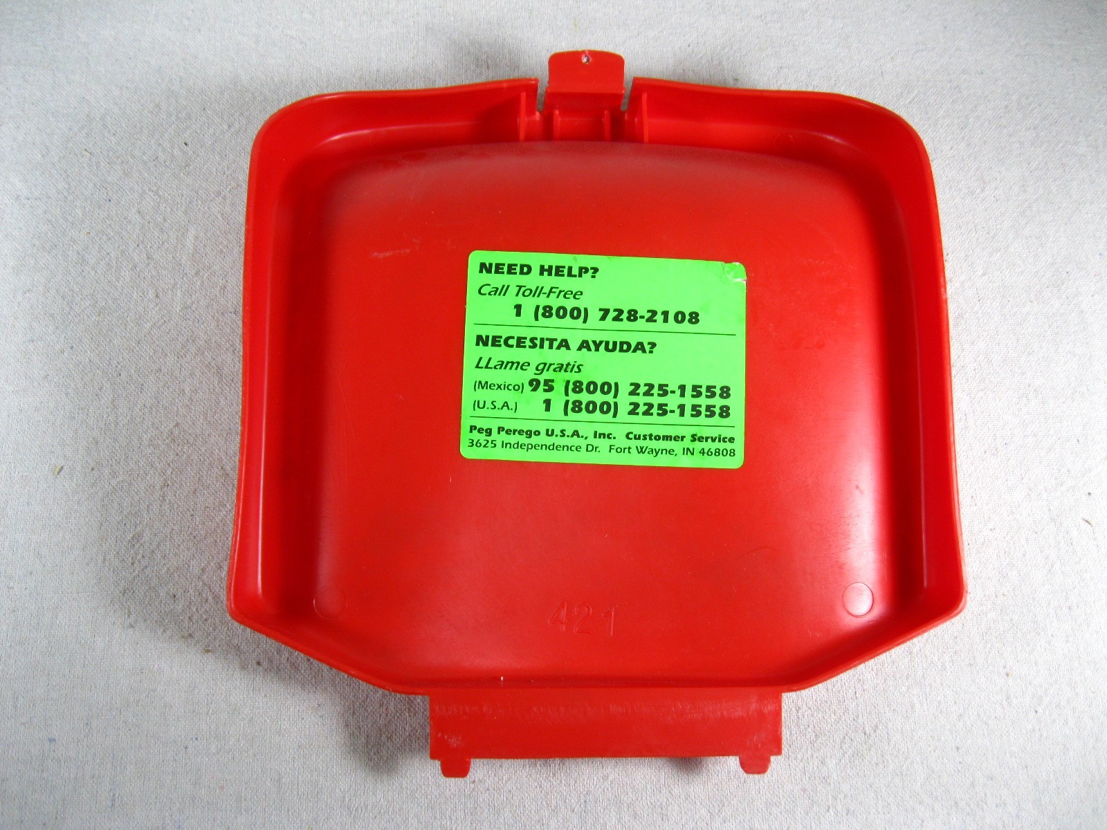 Peg Perego Santa Fe Train Engine Replacement Red Seat #421