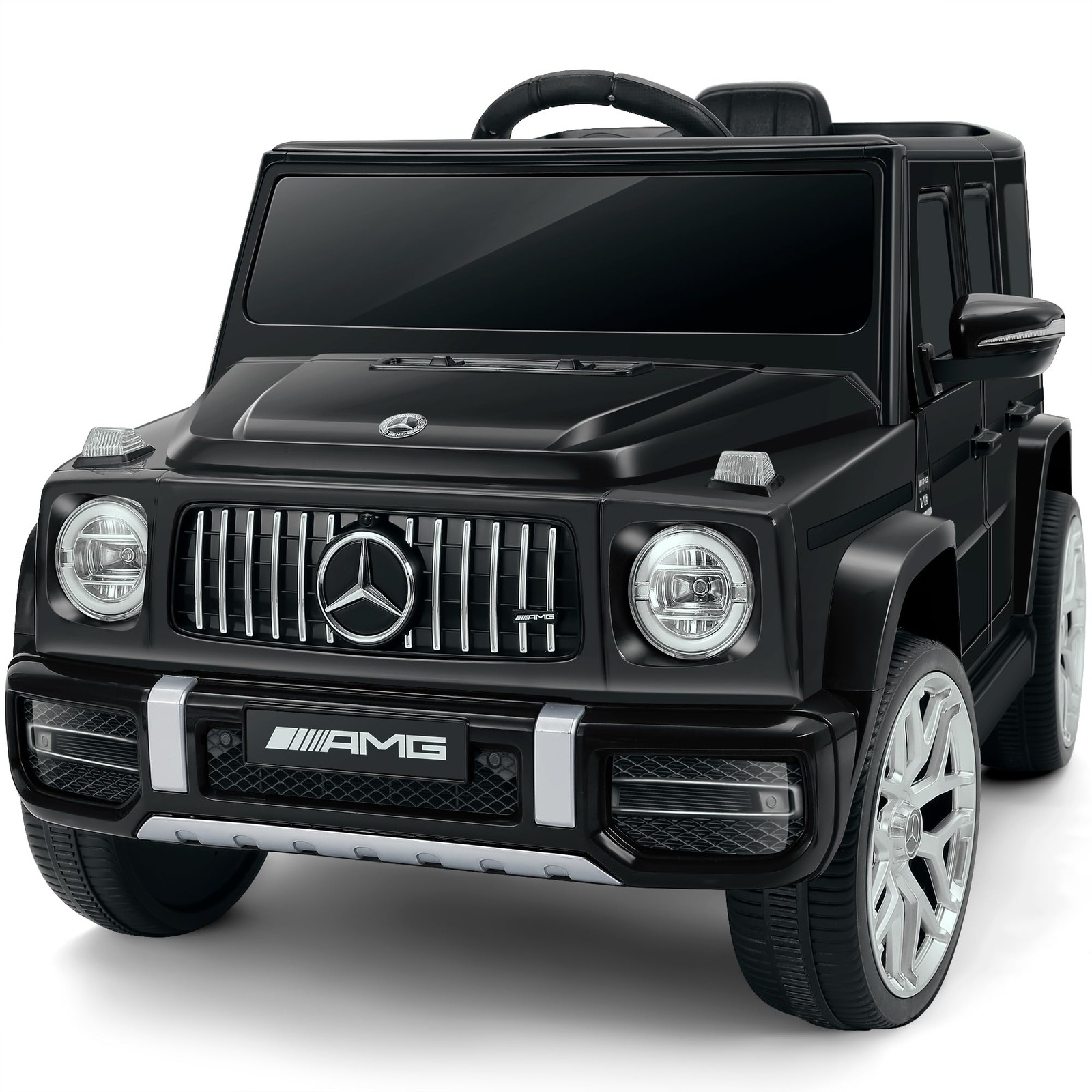 ELEMARA Licensed Mercedes-Benz AMG G63 Ride on Toys,12V Ride on Car