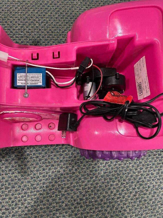 Barbie Trailrider-Fisher Price Power Wheels-Battery Powerd ride on car w/ battry