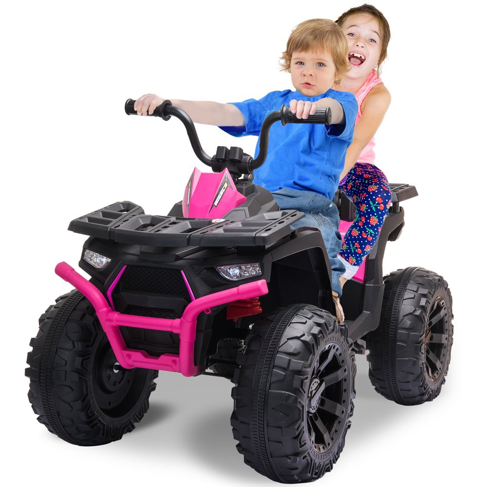 24V Kids Ride on ATV with 2 Seater, 2* 200W Motor 9AH Battery Powered Electric C