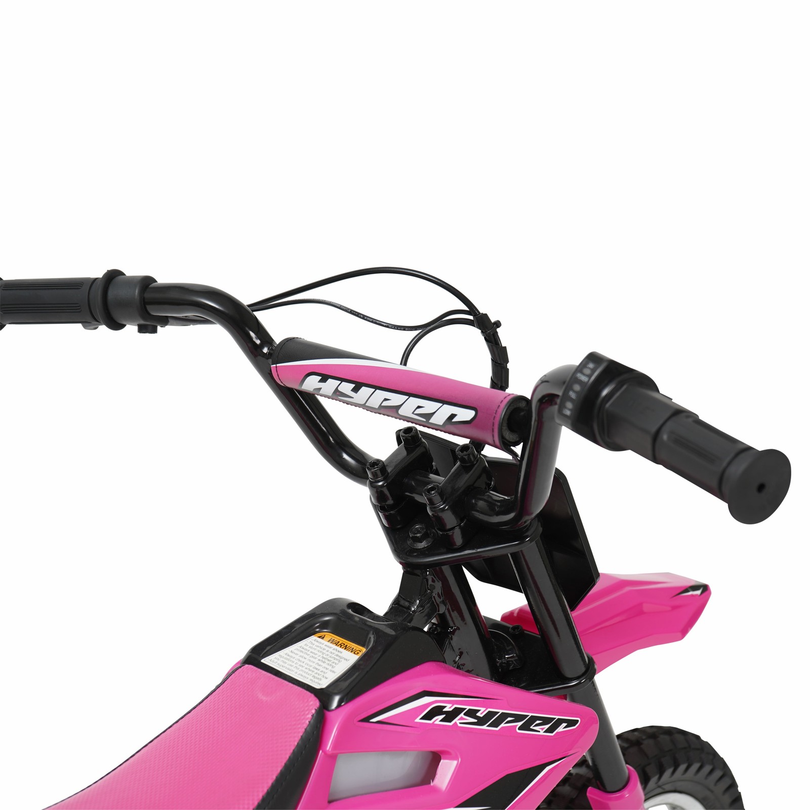 HPR 350 Dirt Bike 24Volt Electric Motorcycle Pink Recommended for Age 13 Years