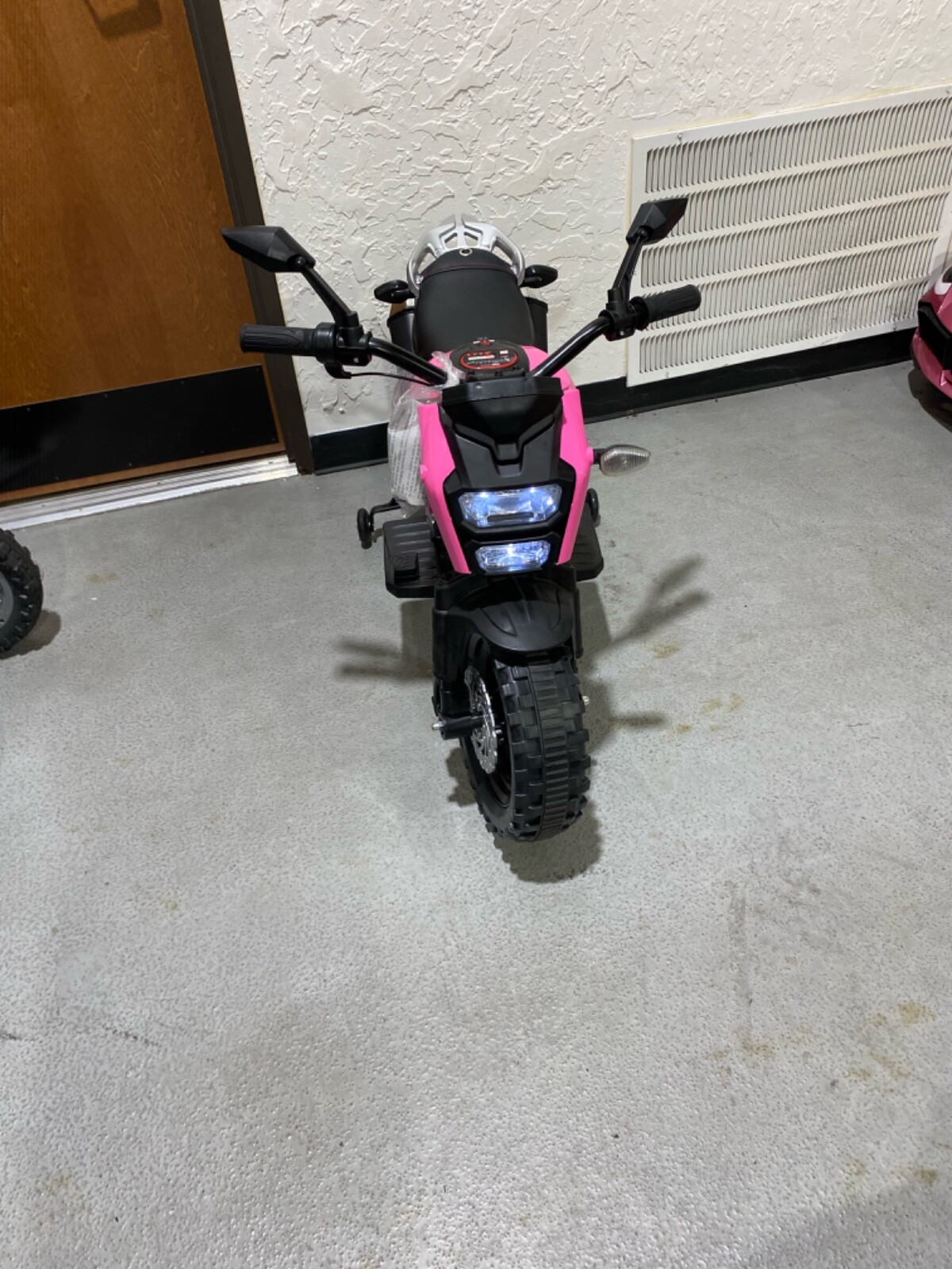 Brand New Ride On Car Motorcycle with Training Wheel, Built in Music System