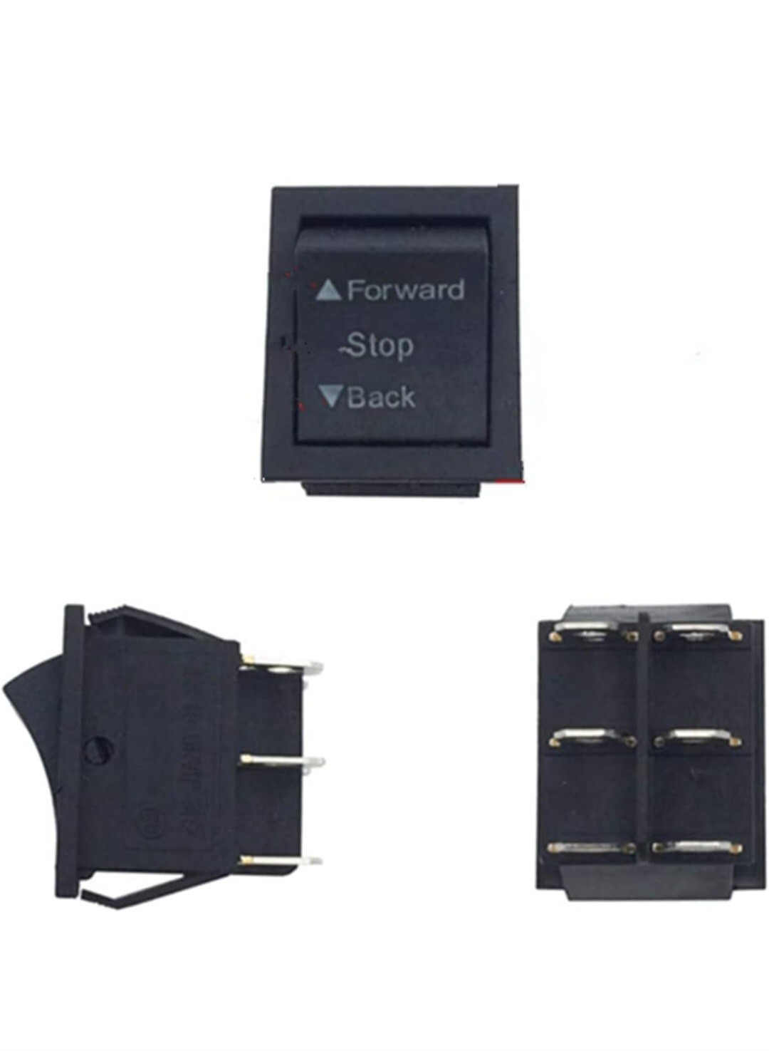 2 Pcs Forward Stop Backward Shift Switch Accessories Children’s Electric Powered