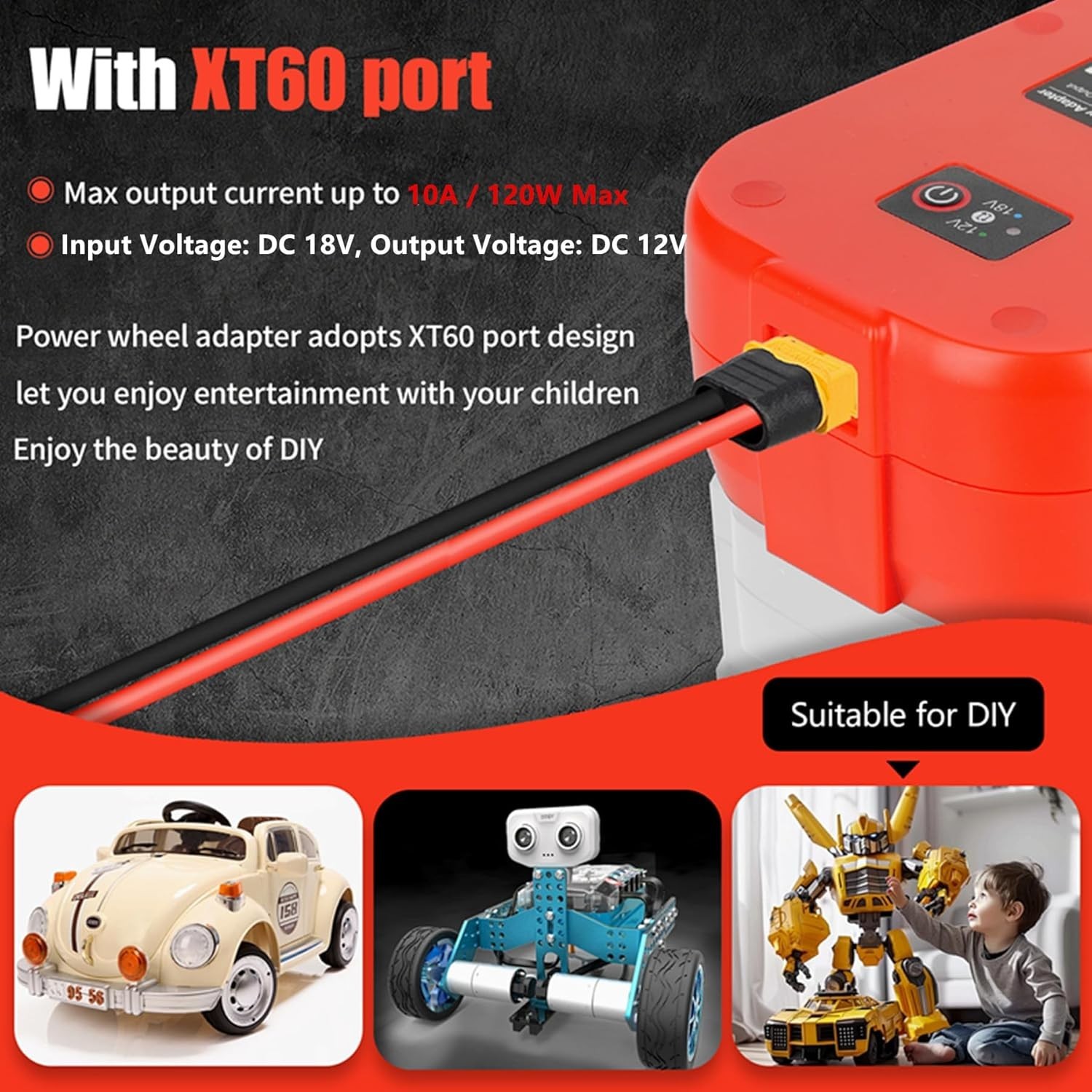 Step Down Converter for M18 18V Battery – Lightweight Design
