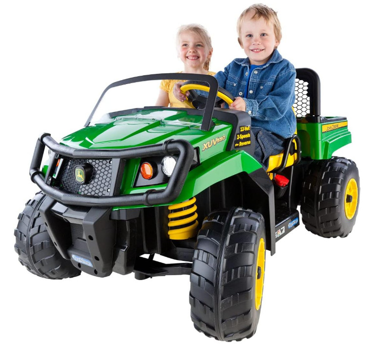 Peg Perego John Deere Gator XUV Rear Wheels Replacement