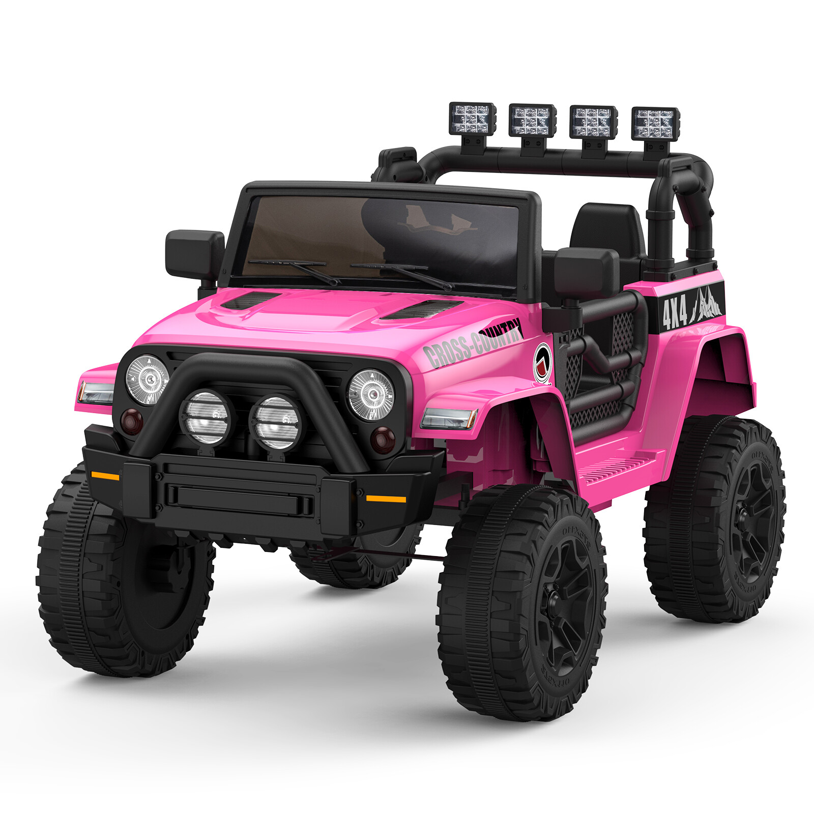 12V Electric Kids Ride On Car Off-Road 4 Wheel Vehicle W/ Remote Control & Led