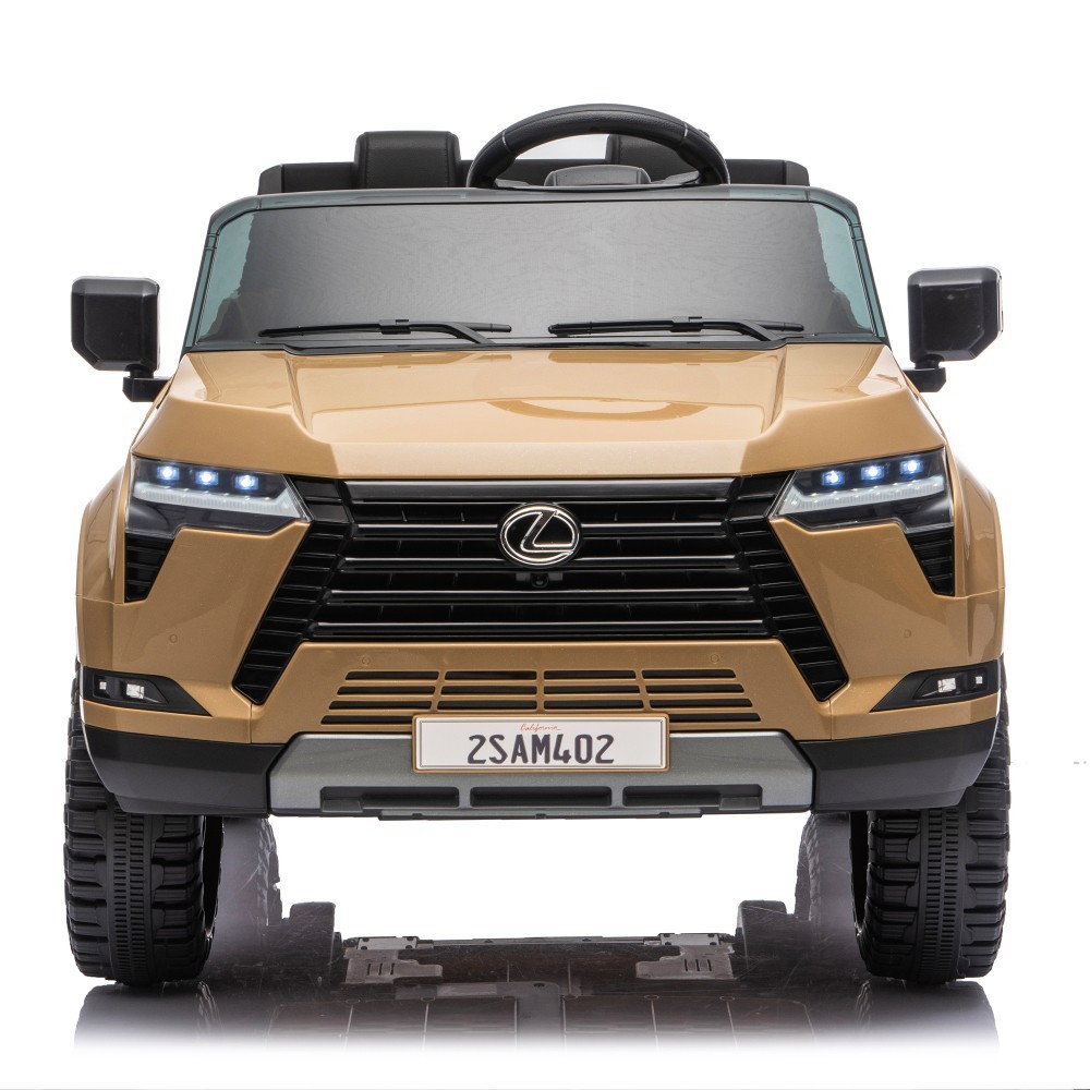 24V Kids Ride On Truck Lexus GX550 Electric Car Toy 4 Wheel Suspension 2 Seater
