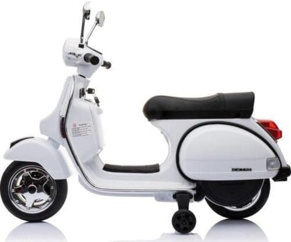 Vespa Scooter, White, Large
