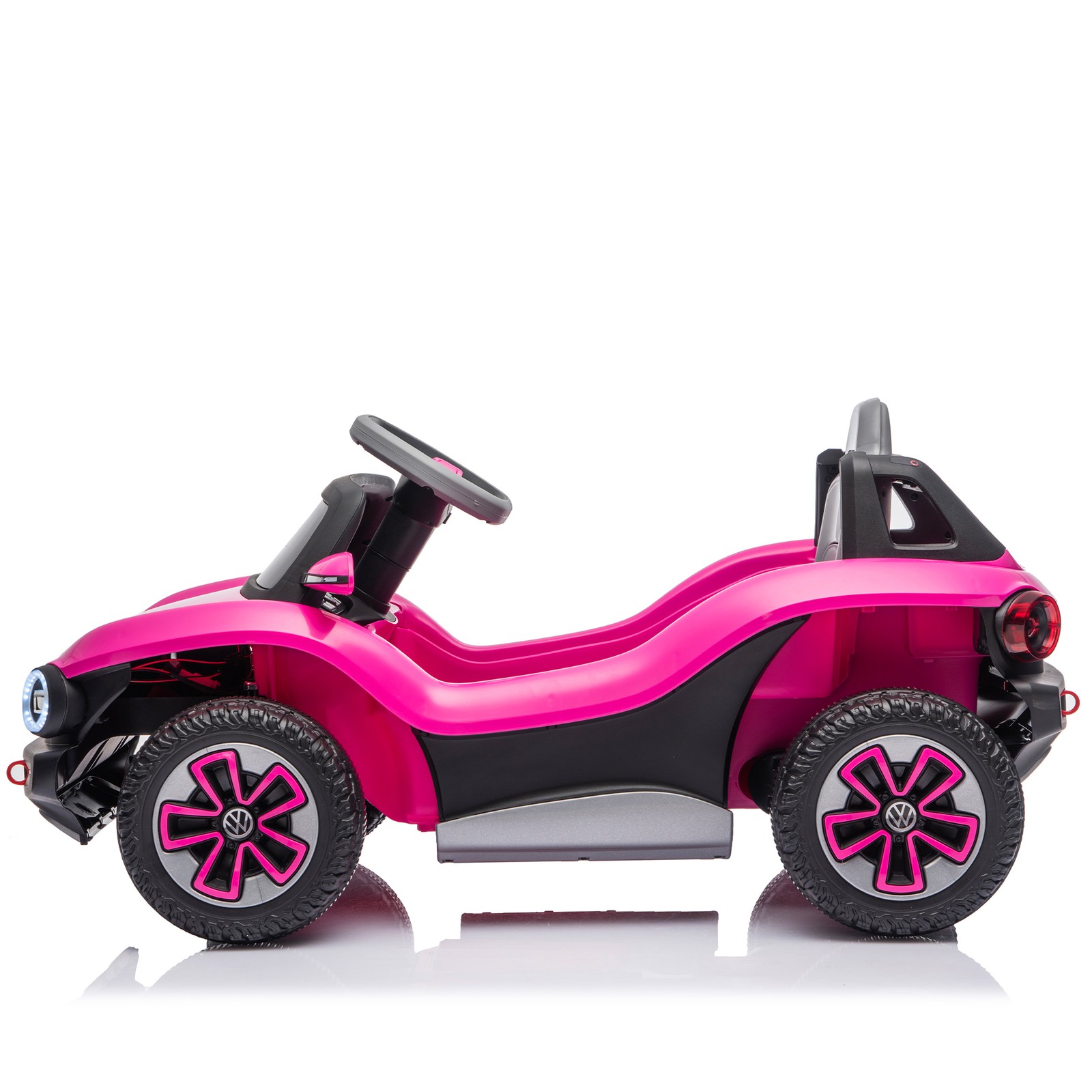 12V Kids Ride On Car w/Remote Licensed Volkswagen Beetle Electric Car 1.5-2.5MPH