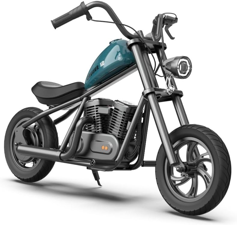 HYPER GOGO Cruiser 12 Kids Electric Motorcycle Mini Motorcycle for 6 Years +