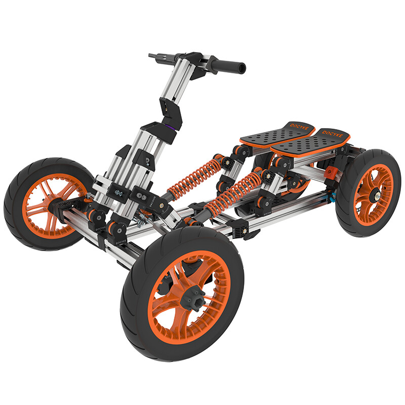 Electric Innovation Kart 20+ Assembly Methods Parent-Child interaction w/ S-kit