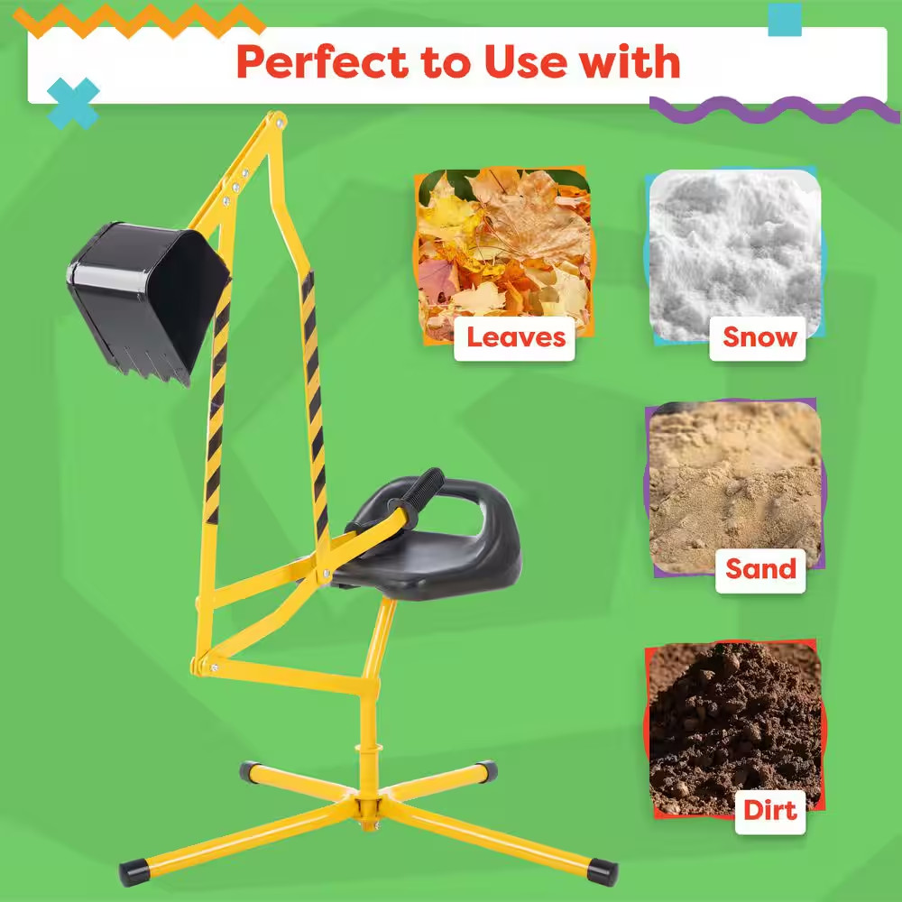 Ride on Excavator Toy for Sandbox