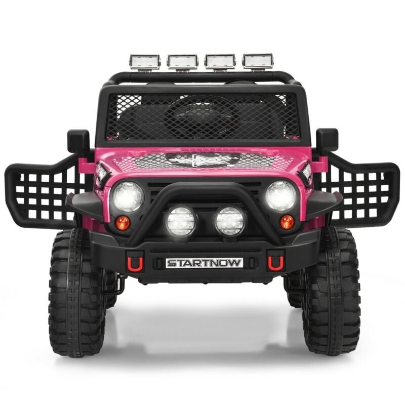 SEHOMY XMX618 Pink Battery Powered Ride-On Car, Vehicles Theme Ages 3-7