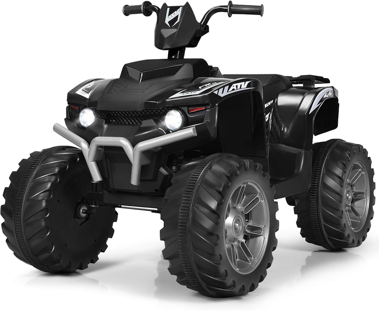 Kids Electric ATV Toy with LED Lights & Music, 12V