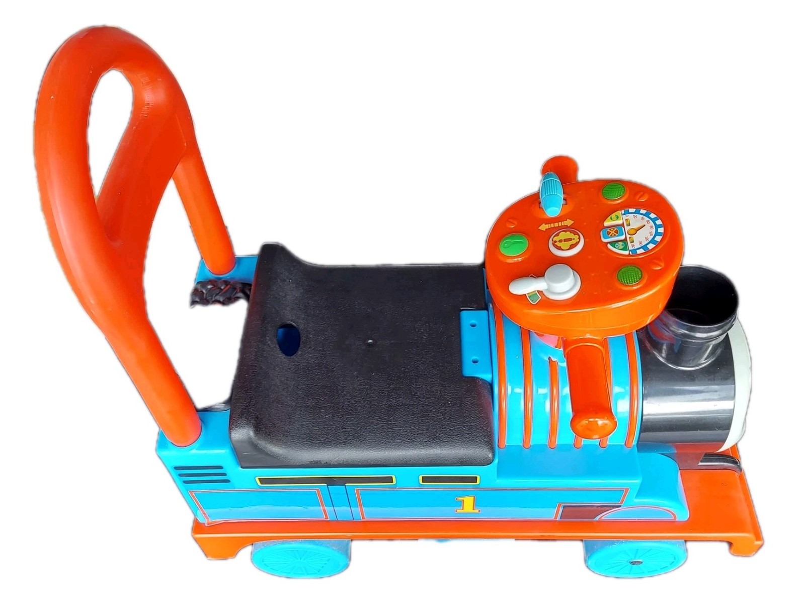 Kiddieland Thomas The train Tank Engine Activity Ride On, Used
