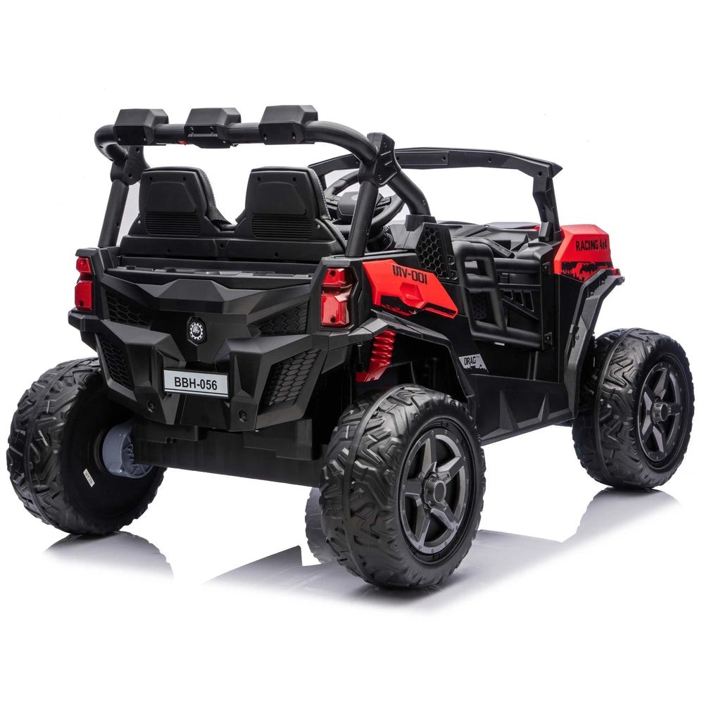 24V 4WD KIDS RIDE ON ELECTRIC UTV CAR 480W 4X POWERFUL MOTORS,2 SEATER LIGHTS+RC