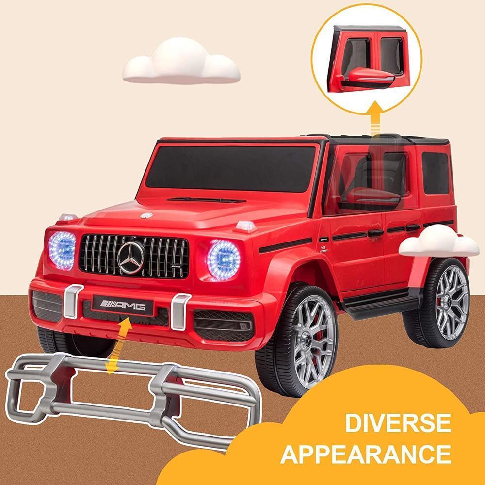 12V Electric Kids Ride-on Car Larger 2 Seats Vehicle MP3 Light Remote Control