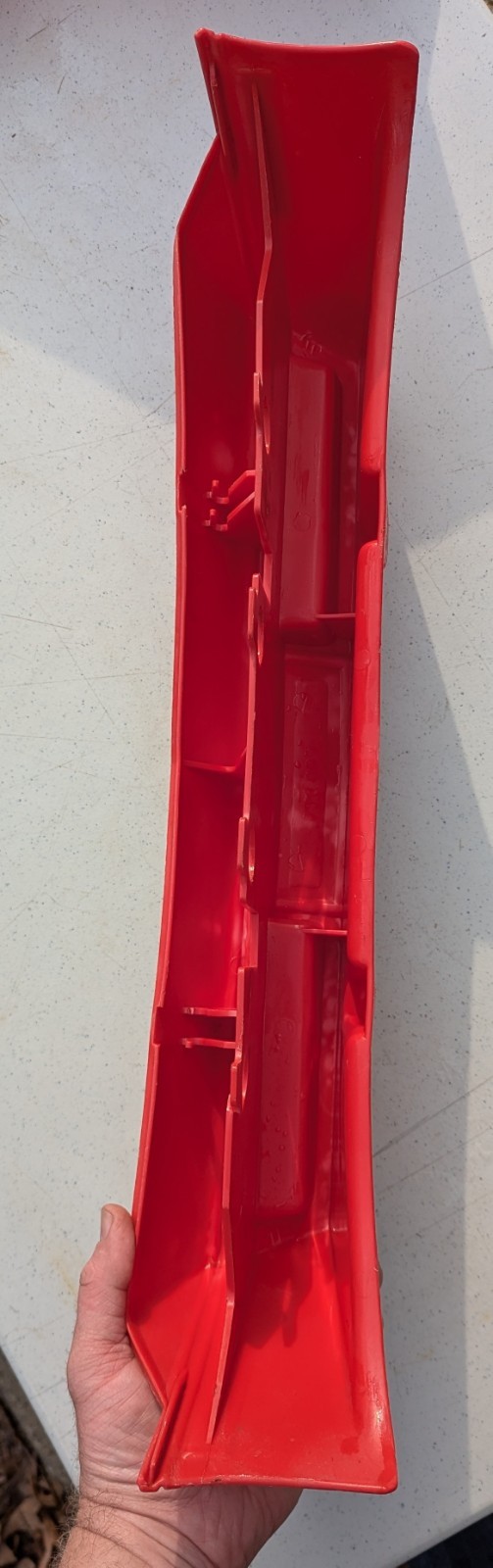 Power Wheels C4 Corvette Red Front Bumper