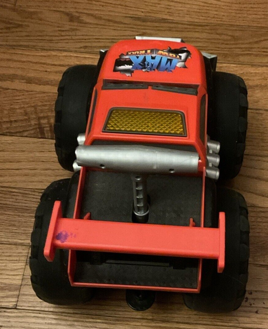 MAX Tow Truck 200lbs Red Electronic Talking Jakks Pacific 2014 TOW DOESN’T WORK