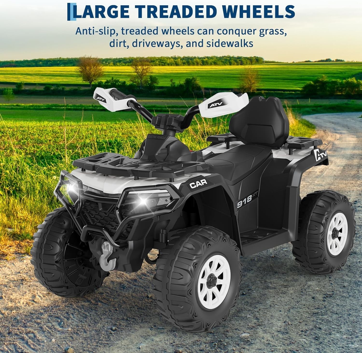 12V Kids Ride on Electric Car Battery Power Off-road UTV w/Remote Control Kids