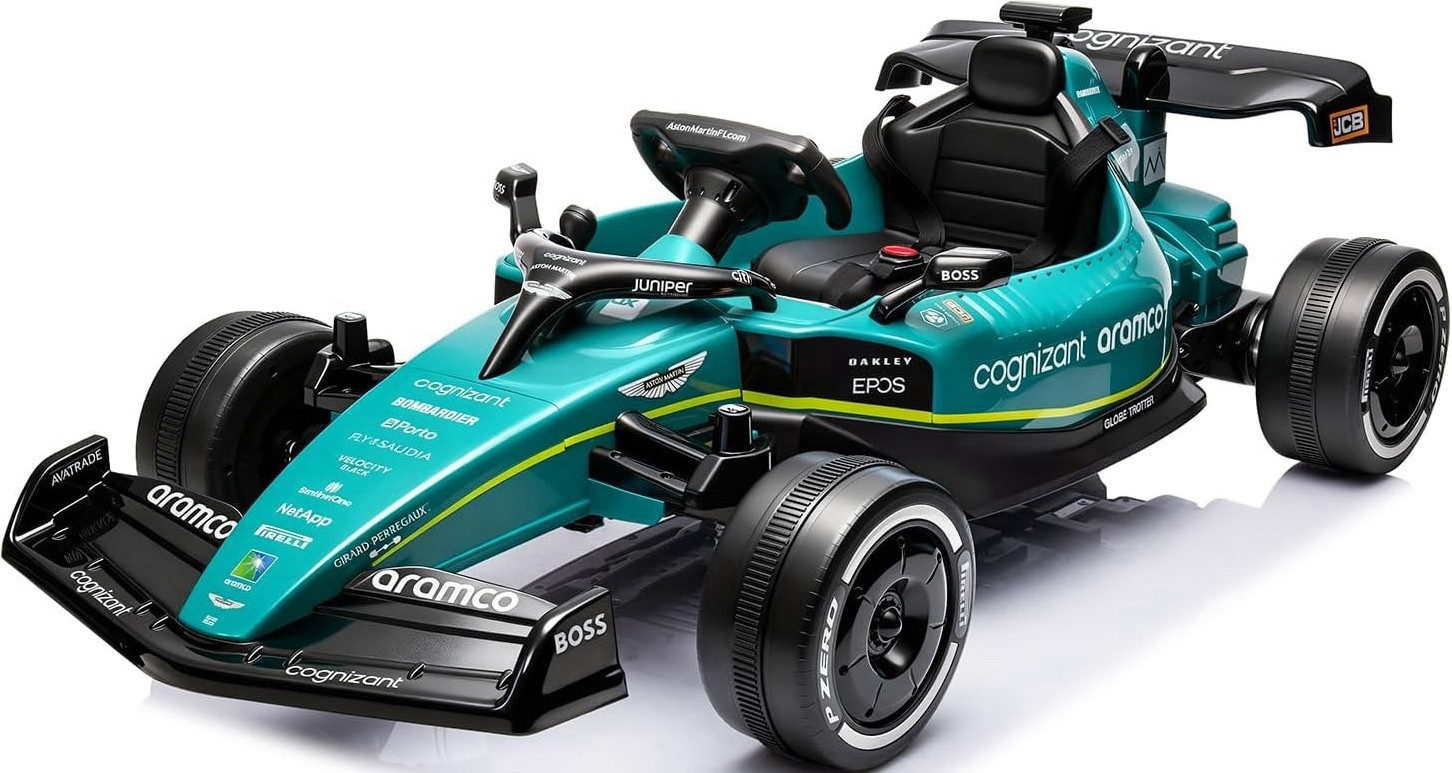 Electrical Car F1 Formula Race car Aston Martin Battery Powered Kids Ride-On