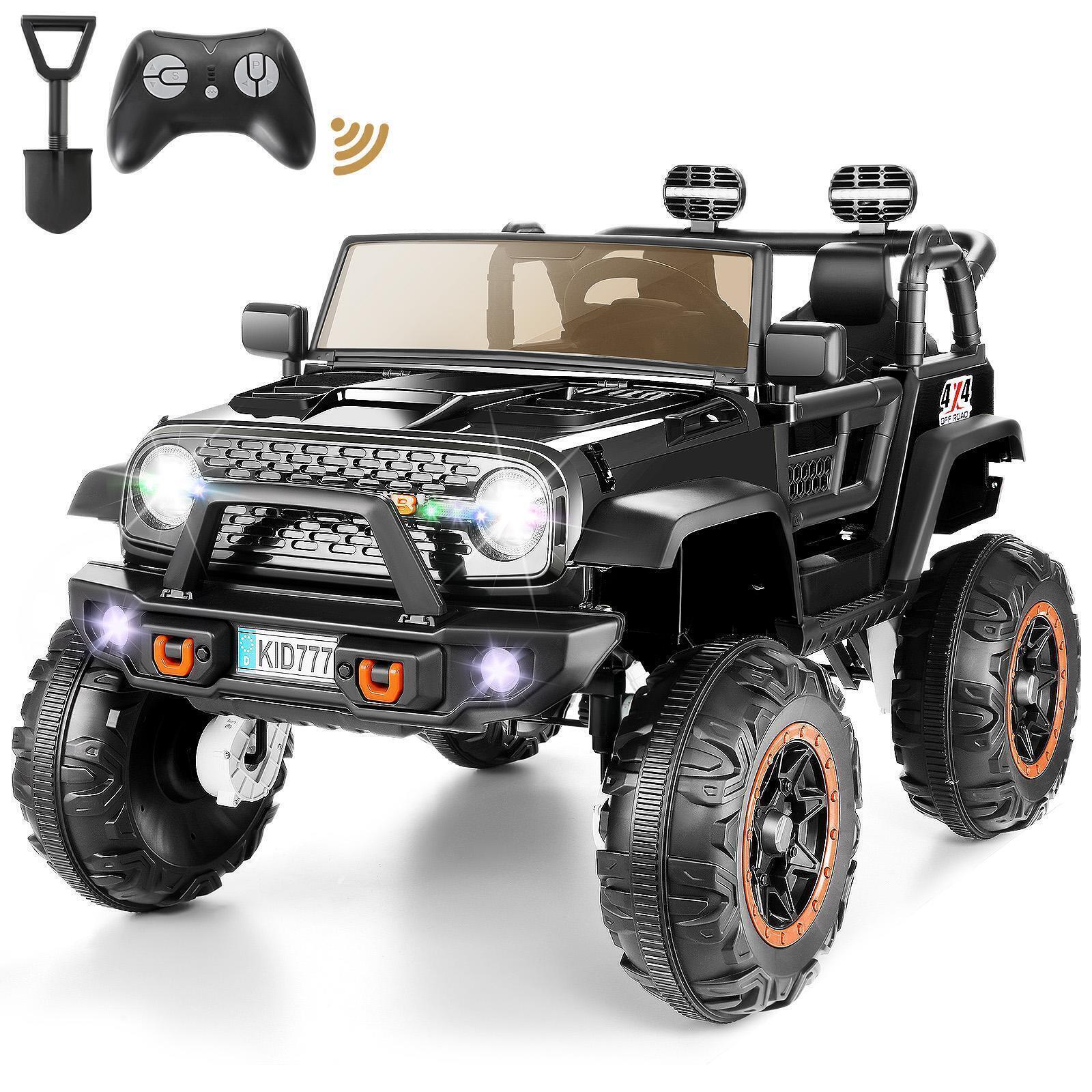 24V Kids Ride On Truck Jeep 2WD/4WD Switchable Ride On Car 400W Battery Powered