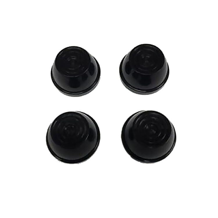 Power Wheels Fisher Price .437 Black Cap Push Nut Retainer 4 PACK GENUINE