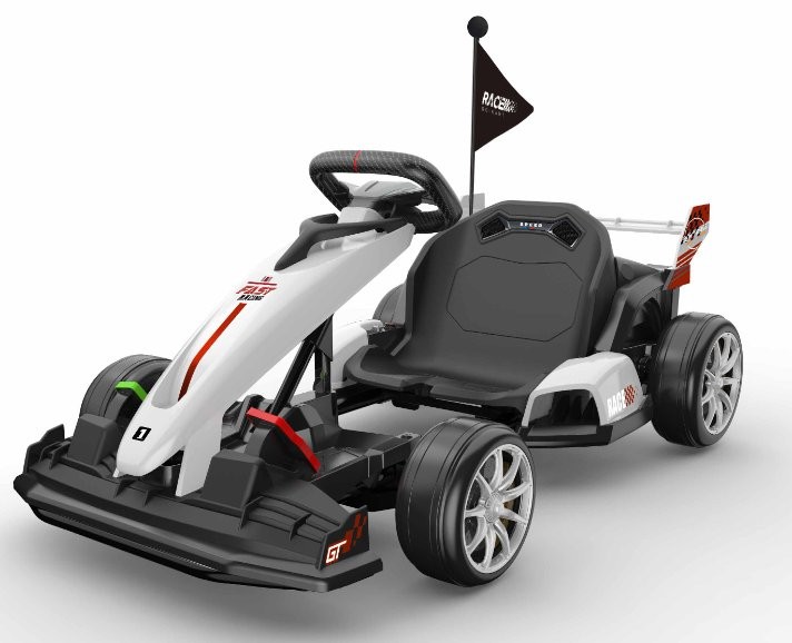 Electric Go Kart 24V 7Ah Drifting Racing Ride On Toy for Kids 6+ Max Load 135lbs