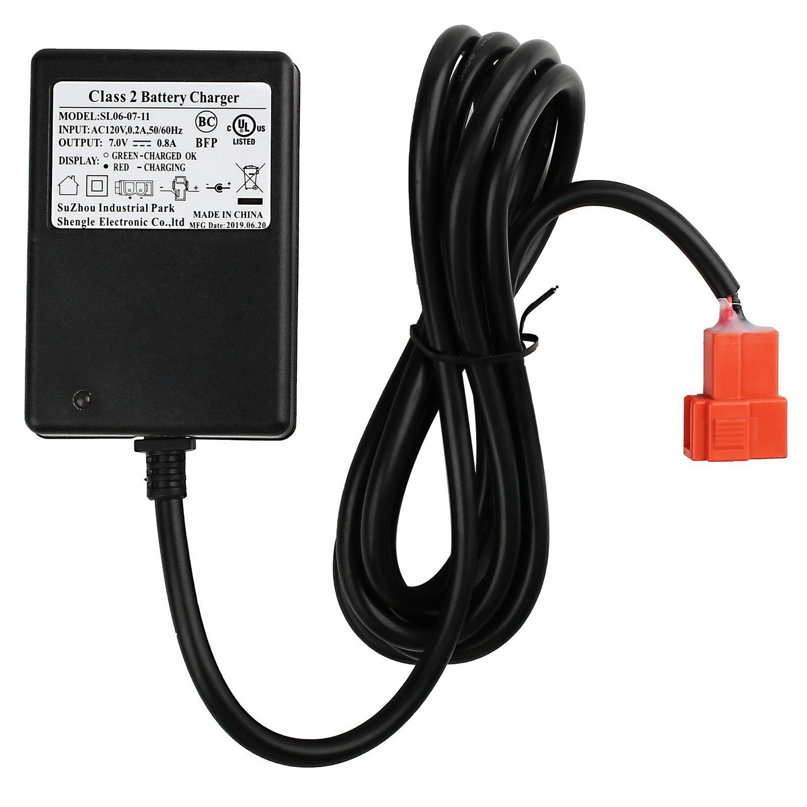 Battery Charger for 6V Ride On Toys, Power Supply Adapter for Kid Trax Frozen…