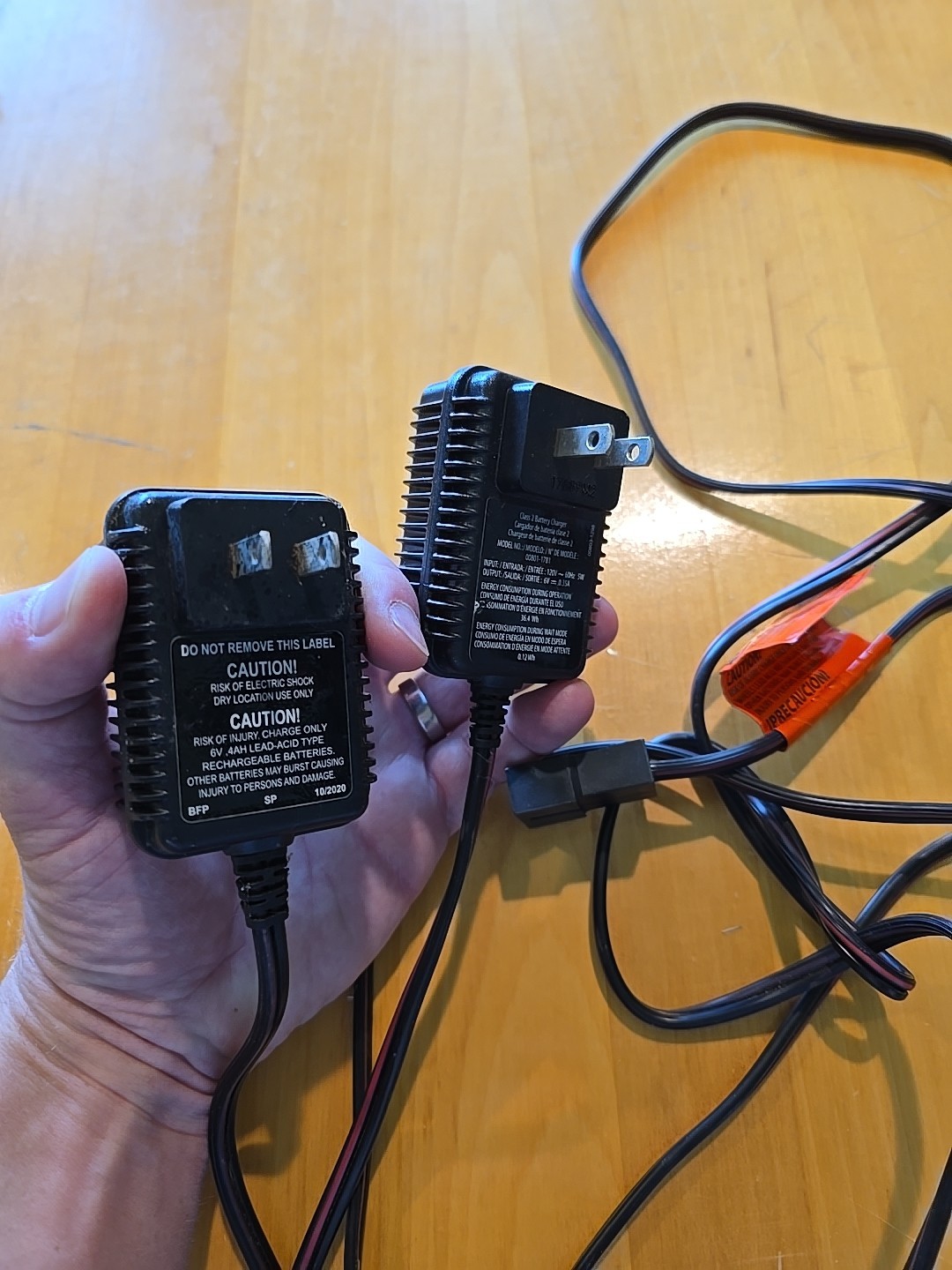 Two! Fischer Price 6v SA-CPW6BLU Power Wheels Chargers