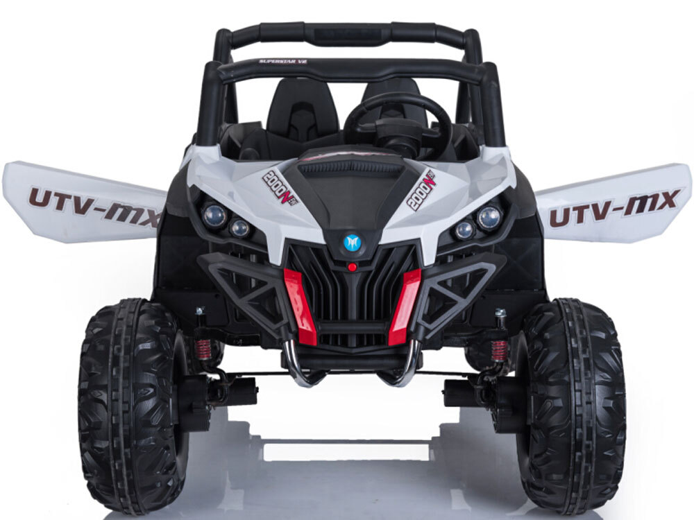 Electric UTV Kids Ride On 12V Battery Powered 4WD Utility Vehicle 2-Seater Car