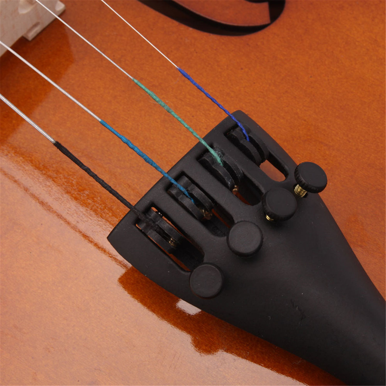 1/4 Beginner Violin Set Natural Solid Wood Beginner Violin With Rosin Bow Case S