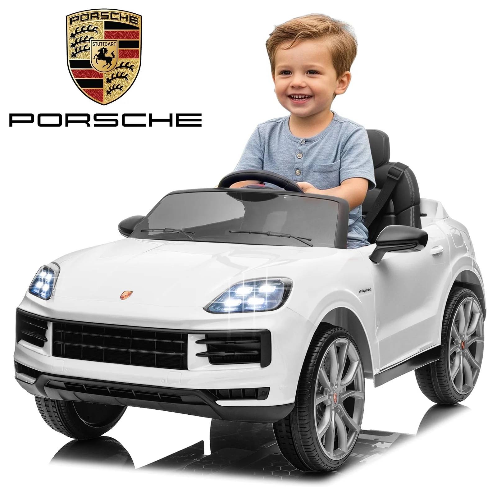 Kid Toddler 12V Licensed Porsche Caye Electric Ride on Car Toy w/Remote Control