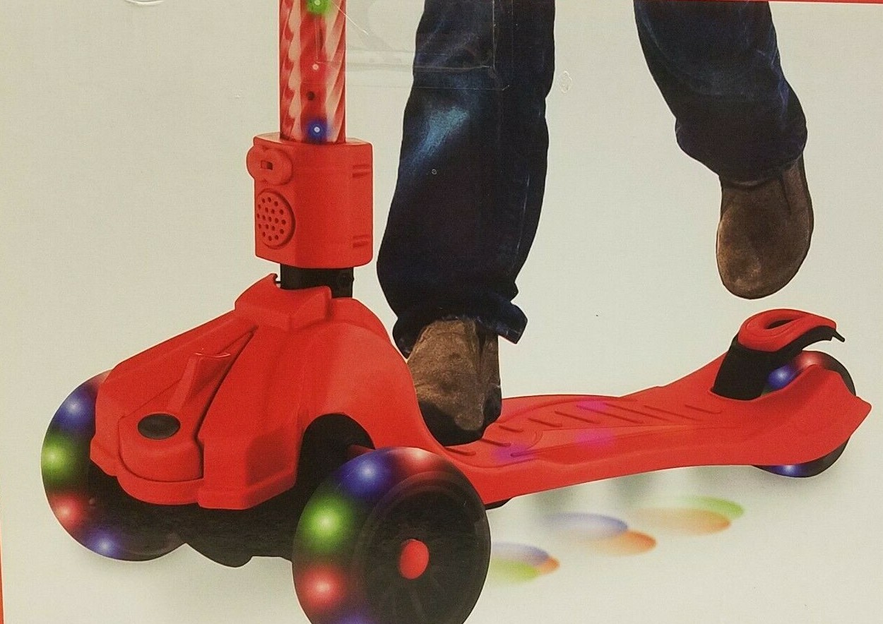 NEW! VIBE LED Kids Kick Scooter Folding Portable Lightweight FREE SHIPPING!