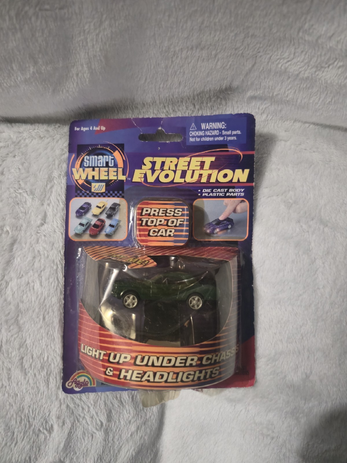 Agglo Smart Wheel Street Evolution Light Up Wheels And Headlights Green