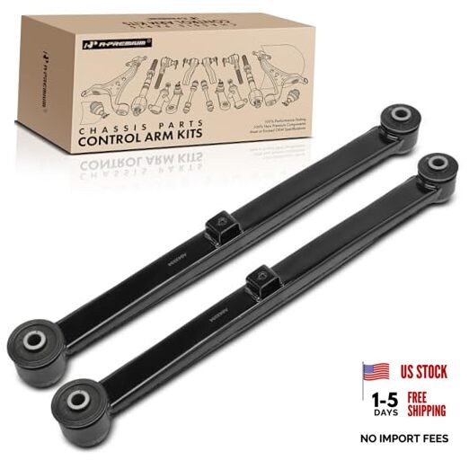 2 x Rear Lower Control Arms, with Bushing, Rear Lower Left and Right Side