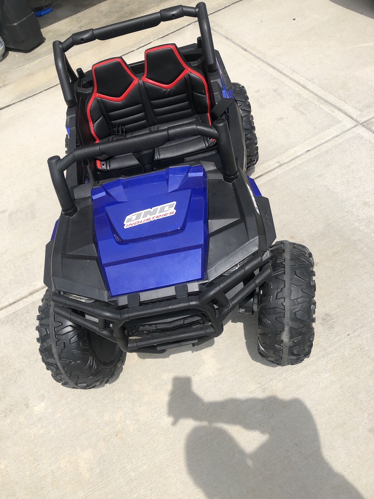 24V Kids UTV Ride on Car Electric Toys 2 Seater 4WD Off-Road 4 Wheeler Quad #