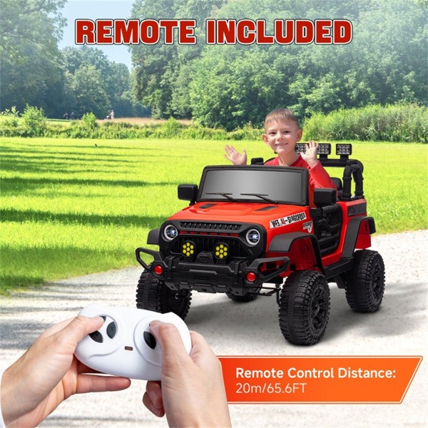 Kids Police Ride On Car Electric Cars 12V Remote Control LED Flashing Light NEW