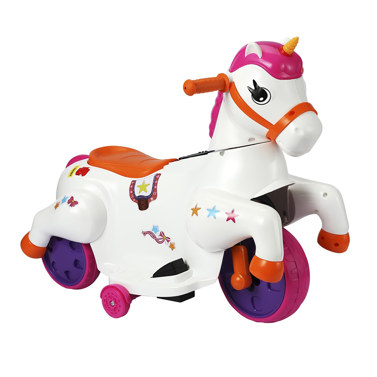 Trimate Electric Unicorn Ride-on W/ Music for Kids 3-6 years