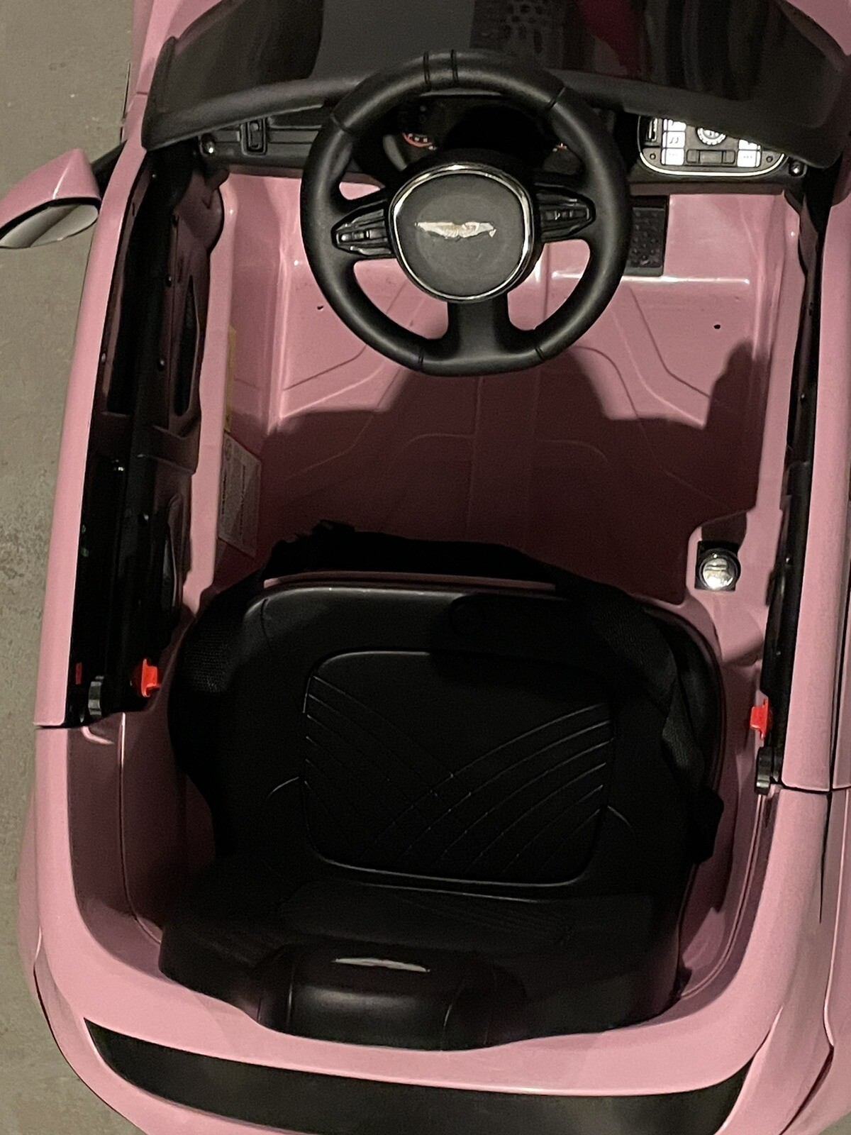 Pink Aston Martin Ride On Toy!