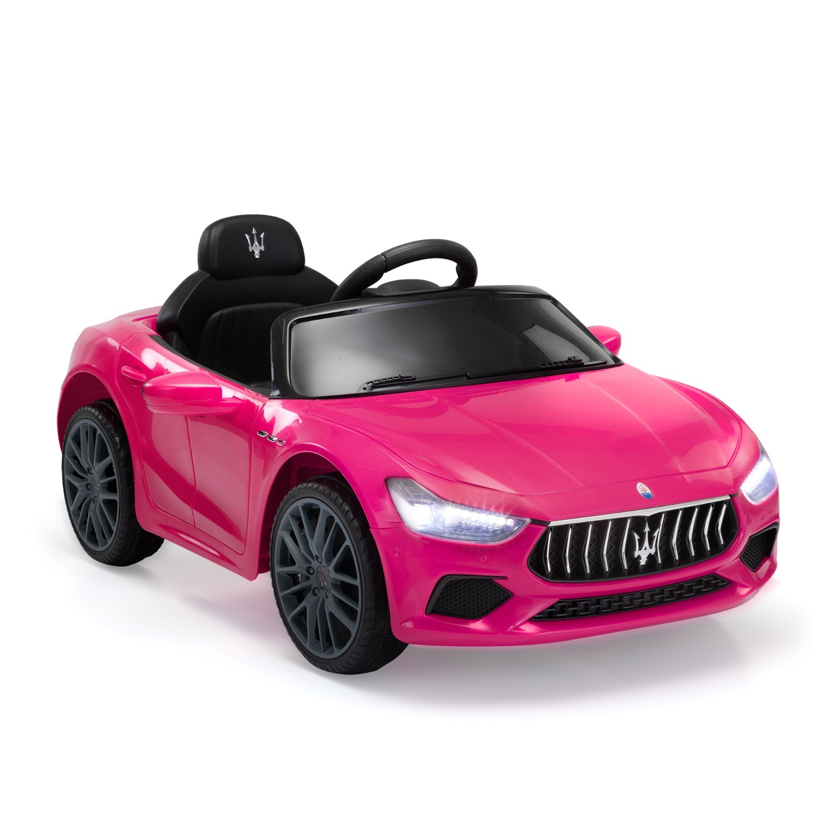 TOBBI 12V Kid Ride on Car Electric Vehicle Toy Maserati Ghibli Licensed w/Remote