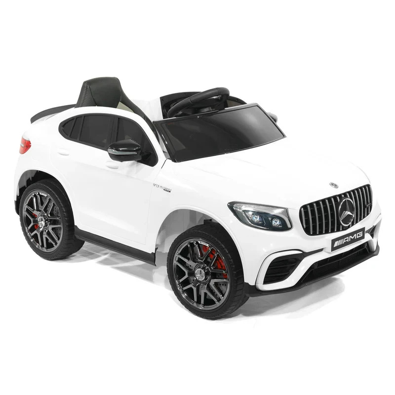 12V 4WD LICENSED MERCEDES AMG GLC 63S KIDS RIDE ON CAR SUV LED W/ REMOTE CONTROL