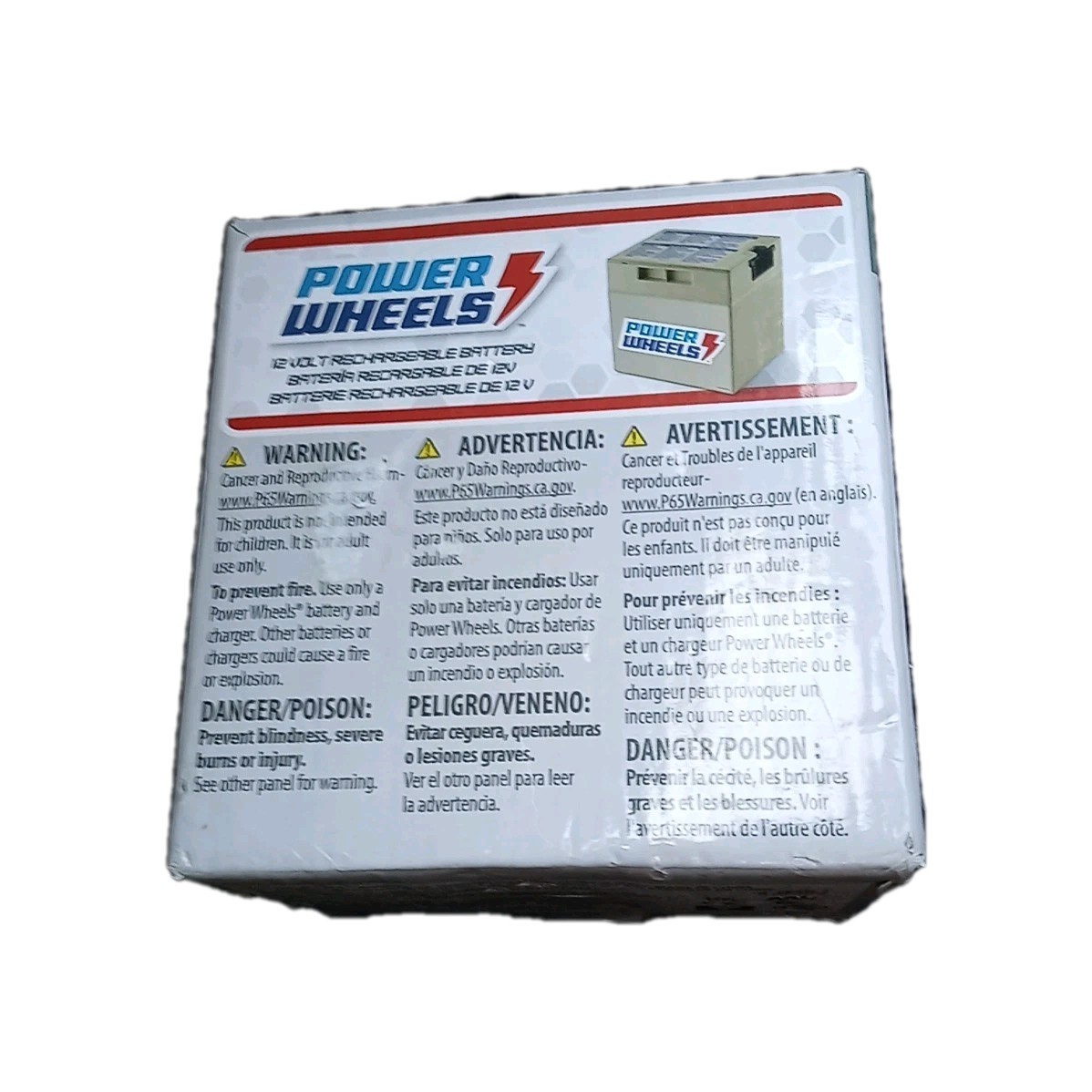 12 Volt Power Wheels GENUINE rechargeable Replacement Battery G5894 – BRAND NEW!
